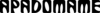 Apadomame (Akach) Construction