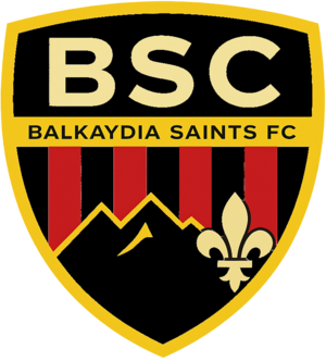 Balkaydia Saints FC logo.png
