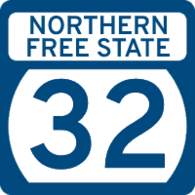Northern Free State route marker