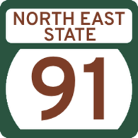 North East State route marker