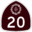 Islana Lunigo route marker